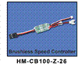 HM-CB100-Z-26 Brushless main speed controller